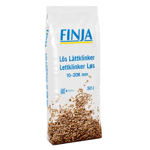 Lättklinker Lös 10-20 mm, 50 liter
