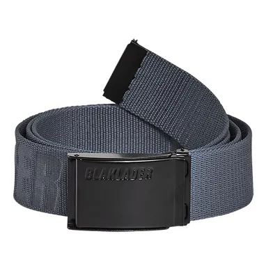 Bälte 40 mm, metallspänne 130 cm, Grå