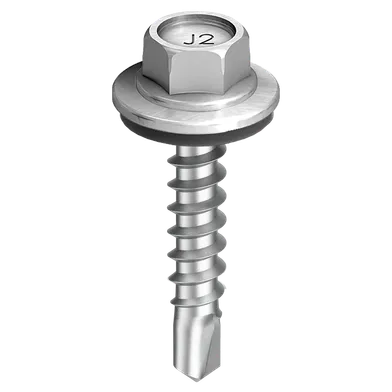 Farmarskruv JT2 f. överlapp, C3 4,8X20 mm, Klarlack, 250 st/frp