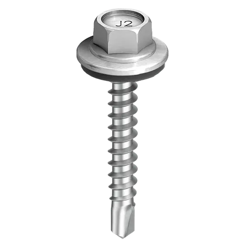 Farmarskruv JT2 f. trä, C3 4,8x35 mm, Tegelröd, 250 st/frp