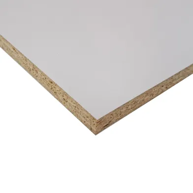 Melaminskiva vit 16 mm 16x1220x2490 mm