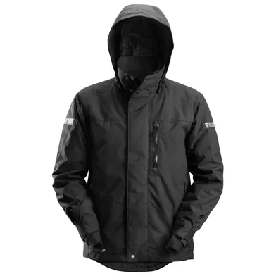 Fodrad jacka 1102 AllroundWork Vattentät 37.5® Strl. L, Svart