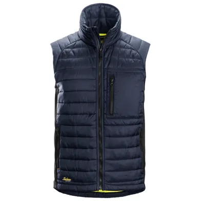 Fodrad väst 4512 AllroundWork 37.5® Strl. L, Blå/Svart