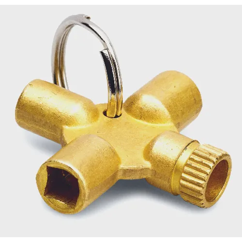 Luftningsnyckel kombi 4-vägs