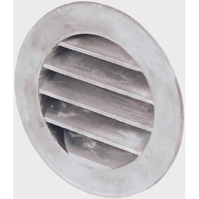 Ventilgaller aluminium Ø 80 mm