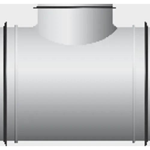 Ventilation T-rör Ø 160/125 mm