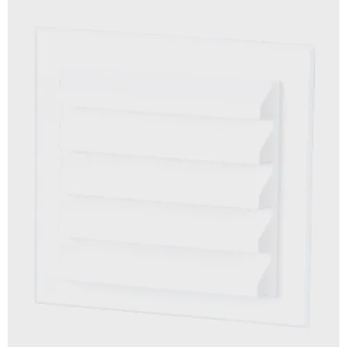 Fyrkantsgaller 115 mm Vit