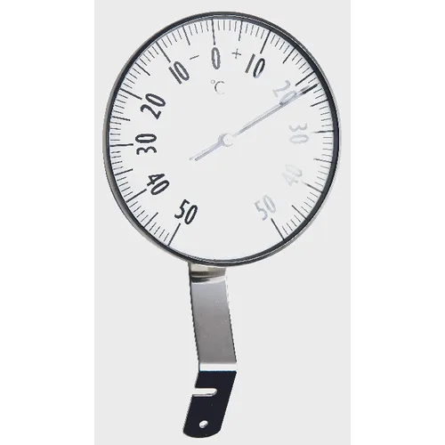 Termometer Ute Ø 75 mm, Rostfri
