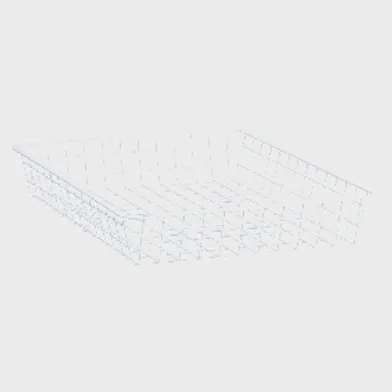 Trådback 45, Vit 85x427x527 mm