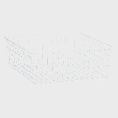 Trådback 55, Vit 185x527x527 mm