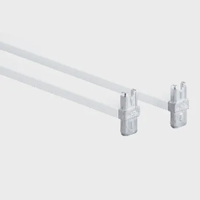 Tvärstag påbyggnadssats, Vit 550 mm