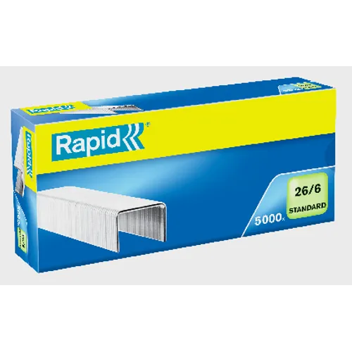 Häftklammer 26/6 6 mm, 5000 st