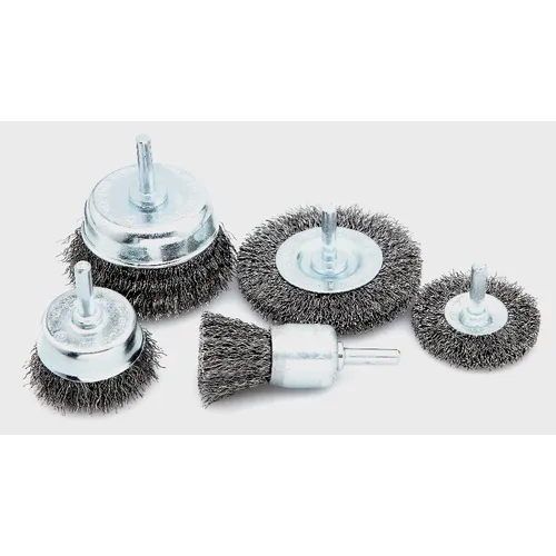 Stålborstar set 5 delar