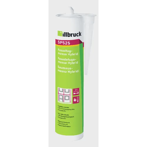SP 525 Fasadfogmassa 310 ml, Vit