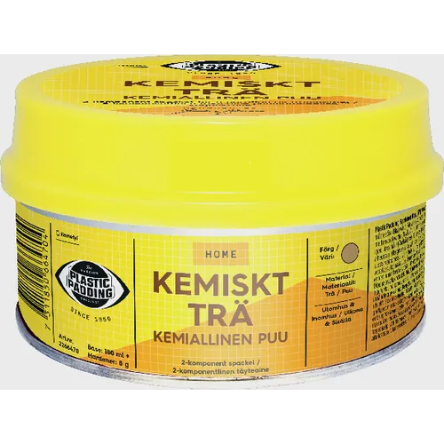 Kemiskt trä 180 ml, ljusbrun