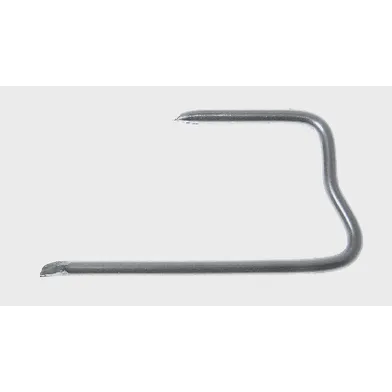 Takpannekrok rostfri A2 60x25x30x3,0 mm, 100 st/frp