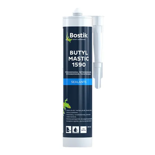 Butyltätmassa 1590 300 ml, Grå