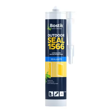 Tätningsmassa ute 1566 300 ml, Vit
