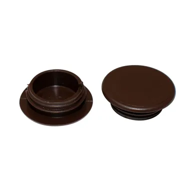 Plastlock till karmskruv 14-19 mm, Brun, 20 st/frp