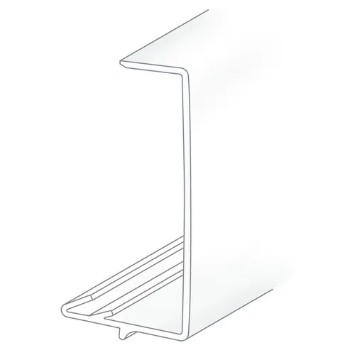 Dörrfoder 52x24 mm 215 cm, Vit, PL 87