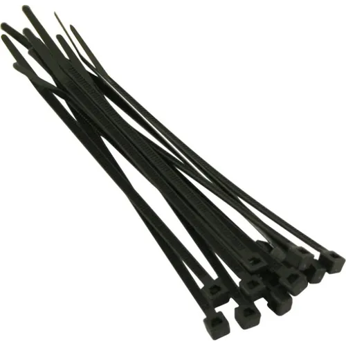 Buntband Svart 290x4,8 mm, 20 st/frp