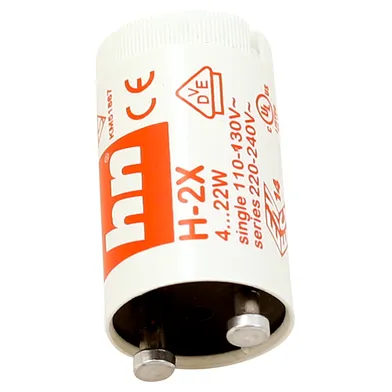 Lysrörständare standard 4-22 W, serie/singelkoppling