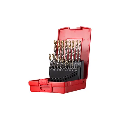 Metallborr i sats A095-201 1-10 mm