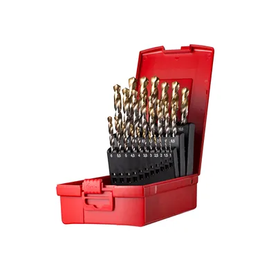 Metallborr i sats A095-204 1-13 mm