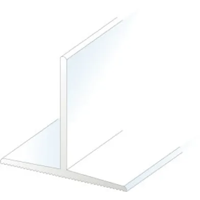 Duschlist PVC Vit, 40x2000 mm