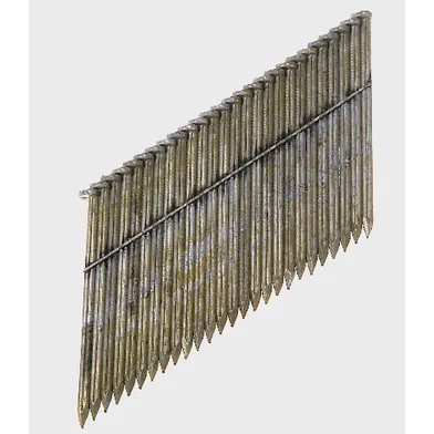 Stomspik 34° FZV trådbandad D-Huvud 2,9x75 mm, 1500 st/frp