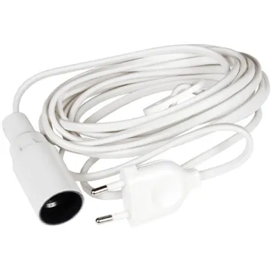 Lampupphängning m. kabel E14, 3,5 m