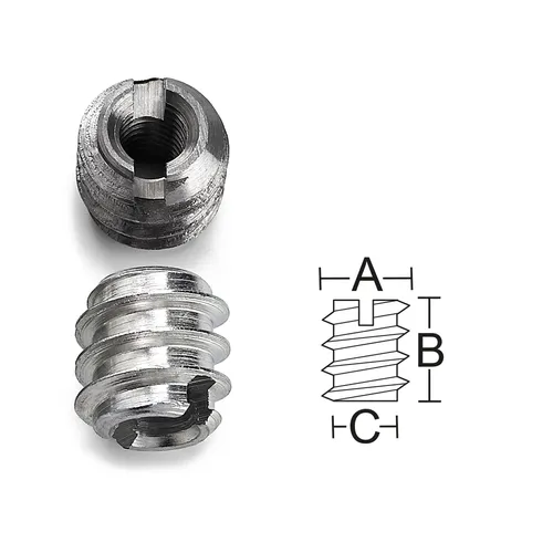 Rampamuff 1212 M8, Obehandlad, 4-pack