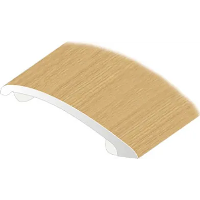 Nivålist 0-10 mm, 40 mm, självhäftande 200 cm, Ekfolie, Nr 180