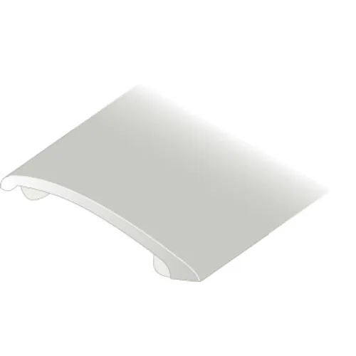 Nivålist 0-10 mm, 40 mm, självhäftande 100 cm, Silver, Nr 191