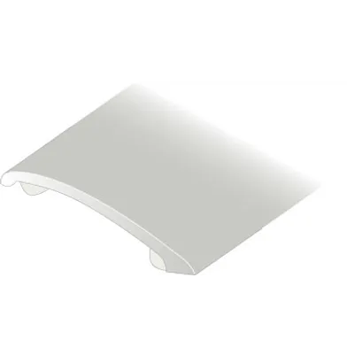 Nivålist 0-10 mm, 40 mm, självhäftande 100 cm, Silver, Nr 191