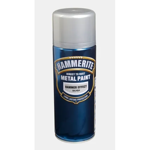 Rostskyddsfärg Spray Smooth Finish Silver, 400 ml