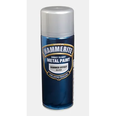Rostskyddsfärg Spray Smooth Finish Silver, 400 ml