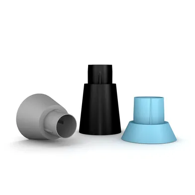 Ändkona 30 mm krage för rör med invändigt mått 22 mm