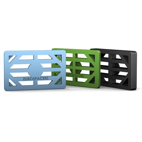 Pallningsbricka Small, 50x80 mm Blå, 2 mm