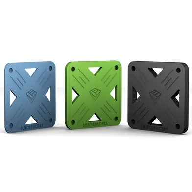 Pallningsbricka Extra Large, 95x95 mm Grön, 5 mm