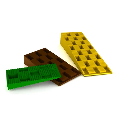 Plastkil Stadig Grön, 30x70x10 mm