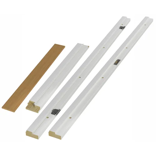 Karmset 93 mm, Vit kvistfri m. tätningslist M10x21