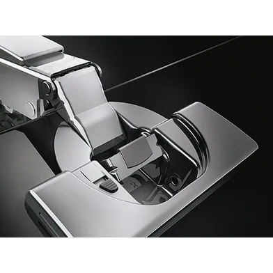 Snäppgångjärn 107° m. dämpare