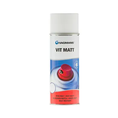 Sprayfärg 400 ml Vit, Matt