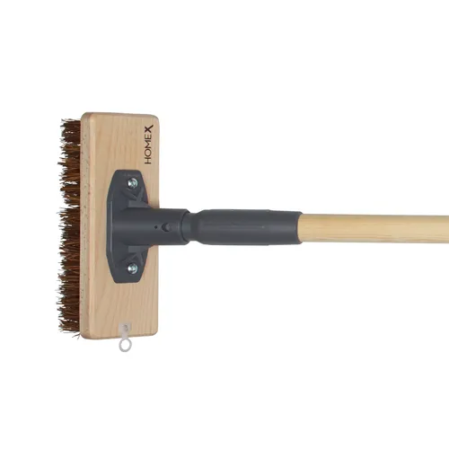 Skurborste terrass med skaft 19x158 mm