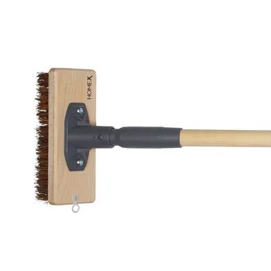 Skurborste terrass med skaft 19x158 mm