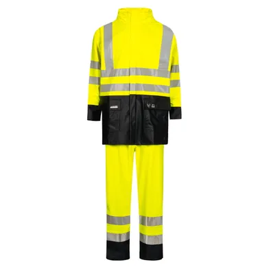 Regnset varsel, gul/marin Strl. XL