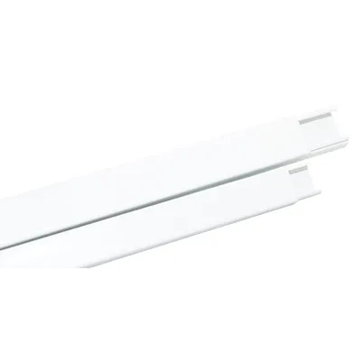 Kabelkanal självhäftande 2 m 12x7,5 mm, Vit