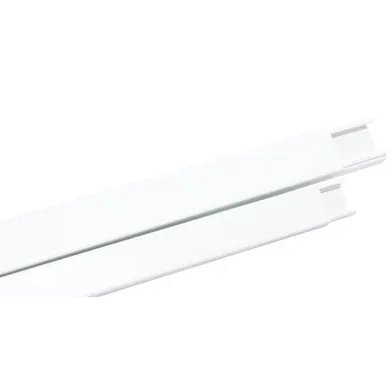 Kabelkanal självhäftande 2 m 15x10 mm, Vit