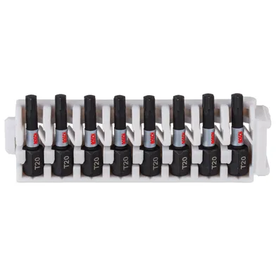 Bits Torx 25 mm Impact Control T20, 8-pack